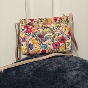 Multi Sac  Floral  Bag NWT